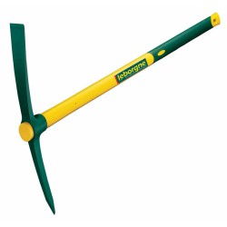 Pioche de jardin et terrassier (2kg) douille ronde manche novamax (90cm) - LEBORGNE - Pelle / Bêche / Pioche - BR-692923