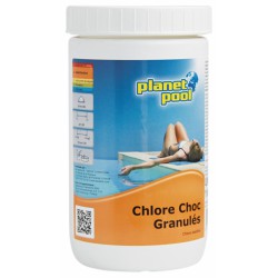 Chlore choc en granulés - 1 Kg - PLANET POOL - Traitement / réparation piscine - BR-536984