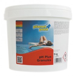 Correcteur de PH + en granulés - 5 Kg - PLANET POOL - Traitement / réparation piscine - BR-536971