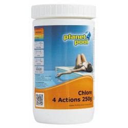 Chlore multiactions - 4 actions - Galet de 250Grs - 5 Kgs - PLANET POOL - Traitement / réparation piscine - BR-536979