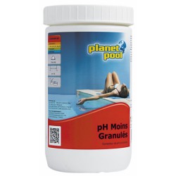 Correcteur de PH - en granulés - 1 kg - PLANET POOL - Traitement / réparation piscine - BR-536981