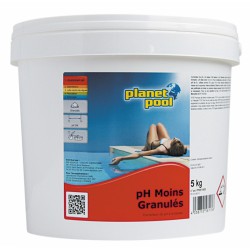 Correcteur de PH - en granulés - 5 kgs - PLANET POOL - Traitement / réparation piscine - BR-536982