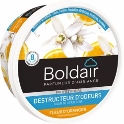 Destructeur d'odeur - Fleur d'oranger - Gel solide 300 gr - BOLDAIR - Désodorisant - DE-568402