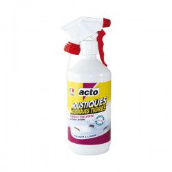 Spray anti-moustiques Tigres - Double action - 1 L - ACTO - Insectes volants - DE-721027