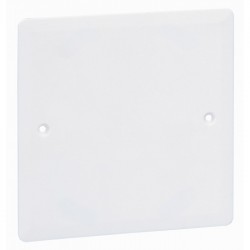 Couvercle pour boîte à  encastrer Batibox plaque de plâtre - 100 x 100 mm - LEGRAND - Cadre saillie - BR-113103