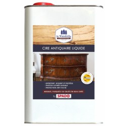 Cire d'antiquaire liquide - ST Wandrille - 5 L - SPADO - Entretien du bois - DE-790279