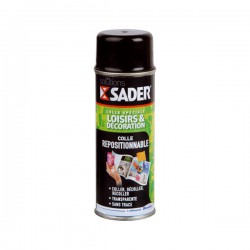 Colle en spray repositionnable - 200 ml - SADER - Colle - DE-288027