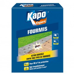 Anti-fourmis en granulés - Action radicale - 400 Grs - KAPO VERT - Insectes rampants - BR-960095