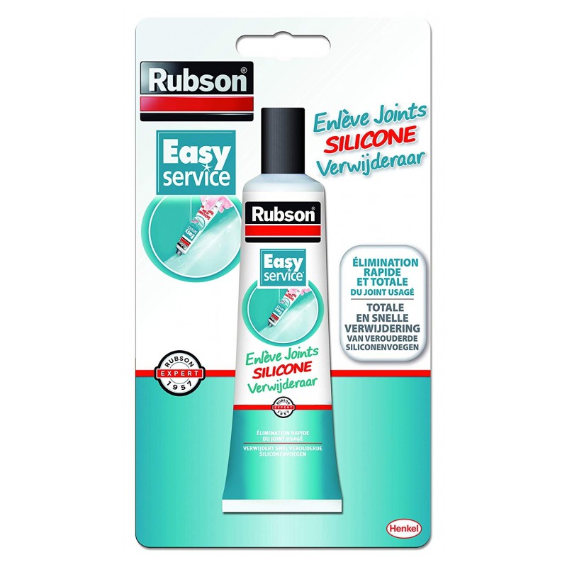 Enlève joint silicone - Easy service - 80 ml - RUBSON - Mastic sanitaire - DE-351354