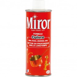 Nettoyant Cuivre, Laiton et Bronze - 250 ml - MIROR - Entretien des métaux - MIR002