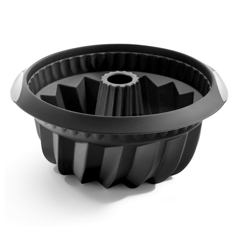 Moule à  Kouglof - 22 cm - Noir - Silicone - LEKUE - Moules - DE-706911