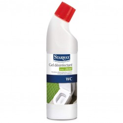 Gel WC désinfectant - Avec Javel - 750 ml - STARWAX - Hygiène de la maison - BR-032497