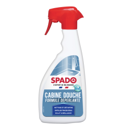 Nettoyant / détartrant spécial cabine de douche - Formule déperlante - 500 ml - SPADO - Entretien salle de bain - DE-636142