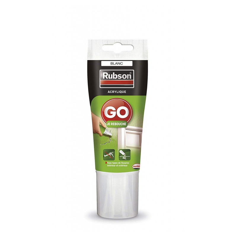 Mastic de rebouchage extrudable - Go Je Rebouche - 50 ml - RUBSON - Mastic maçonnerie - DE-627075