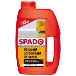 Décapant surpuissant Universel - Dissout les couches de toutes les protections - 1 L - SPADO - Décapants - DE-350397