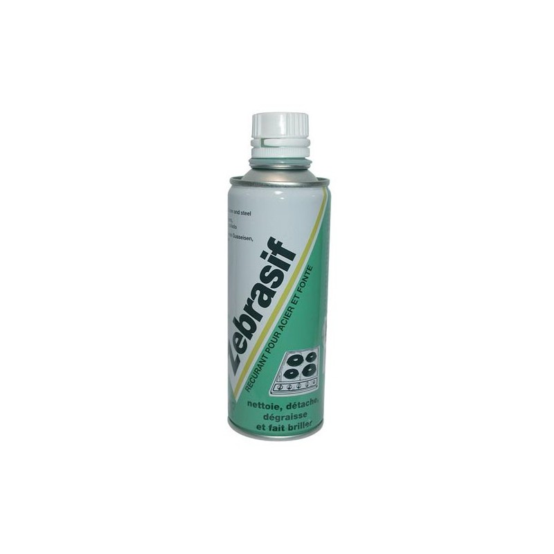 Crème abrasive pour acier, fonte et fer - Zébrasif liquide - 250 ml - ZEBRACIER - Entretien des métaux - DE-126656