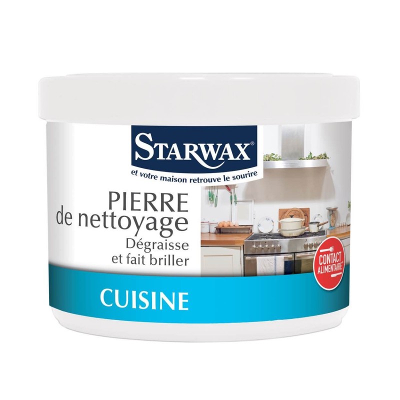 Pierre de nettoyage - Cuisine - 300 Grs - STARWAX - Entretien de la cuisine - DE-265357