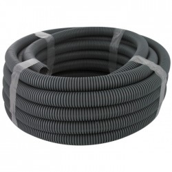 Couronne de 50 M de gaine ICTA avec tire fil - ⌀ 20 mm - Gris - Gaines électriques - BR-585769