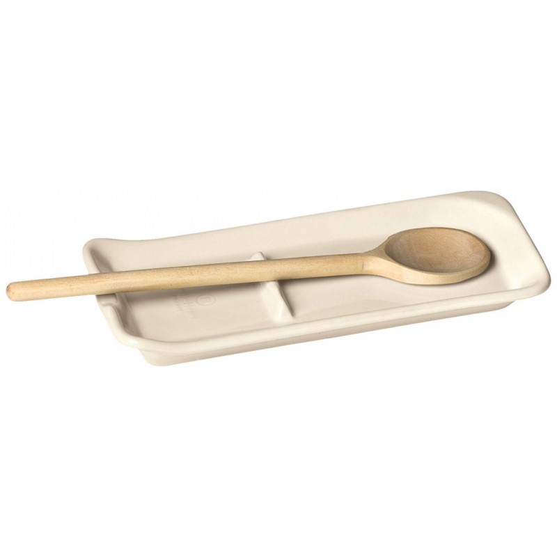 Repose-cuillère en céramique - Beige - 22.5 cm - EMILE HENRY - Fouet, spatule, cuillère, louche - EH020262