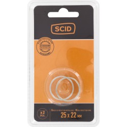 Bague de réduction métal pour lames de scies circulaires - 25,4 x 22,2 mm - SCID - Scie sauteuse / circulaire - BR-231509