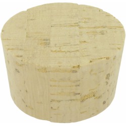 Bouchon en liège - Bonde conique - 55 x 50 mm - DUHALLE - Cave et bouchage - BR-502545