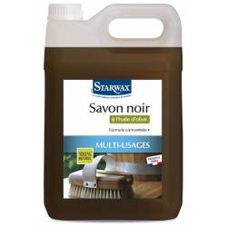 Savon noir à  l'huile d'olive - 5 L - STARWAX - Entretien des sols - 1262