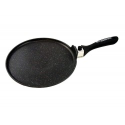 Crêpière ultra résistante - Fonte - Tous feux - Noir - 28 cm - SCHUMANN - Poêle à crêpes - SPC28