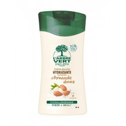 Crème Douche Hydratante - Aux extraits d'Amande douce - 250 ml - L'ARBRE VERT - Bain, savons et soins du corps - DE-233171