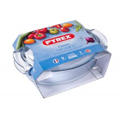 Cocotte ovale en verre - Classic - 4.5 L - PYREX - Plat à four - DE-298281