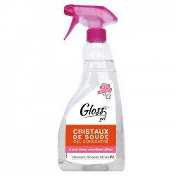 Cristaux de soude - 100 % Naturel - 750 ml - GLOSS - Produits multi-usages - DE-222687