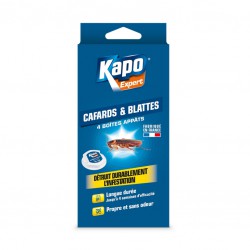 Boîte à  appât cafards et blattes - KAPO Expert - Insectes rampants - BR-538929