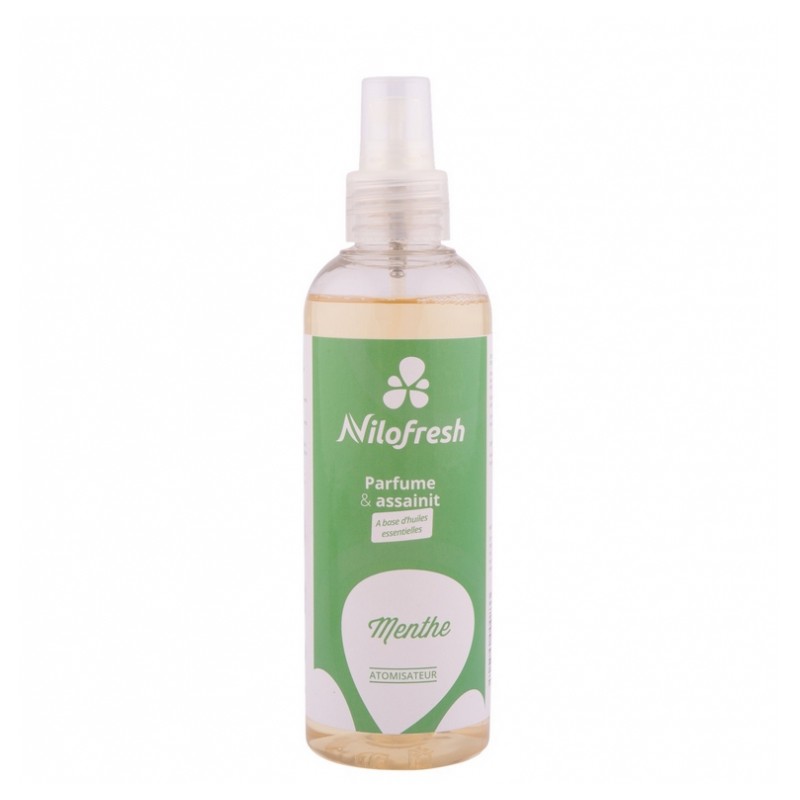 Neutraliseur d'odeur et désodorisant - Menthe fraîche - 200 ml - NILOFRESH - Parfum d'intérieur - DE-621219