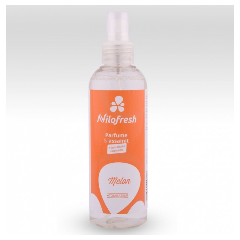 Neutraliseur d'odeur et désodorisant - Melon - 200 ml - NILOFRESH - Parfum d'intérieur - DE-620997 Neutraliseur d'odeur et désodorisant - Melon - 200 ml - NILOFRESH - Parfum d'intérieur - DE-620997