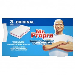 Gomme Magique Original Nettoyante - Pack de 3 - MR PROPRE - Éponge - DE-583104