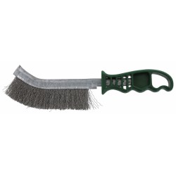 Brosse de ponçage universelle - Fils ondulés - Inox - 265 mm - SCID - Brosse de ponçage - BR-806551