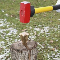 Coin à  fendre bois - Grenade - 1.5 Kg - GREENGERS - Coin à fendre / Coin à bois - 9307540