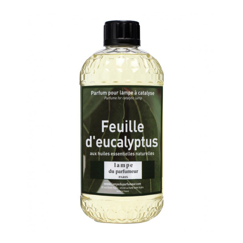 Recharge pour lampe à  parfum - Feuille d'Eucalyptus - 500 ml - LAMPE DU PARFUMEUR - Parfum d'intérieur - DE-313320