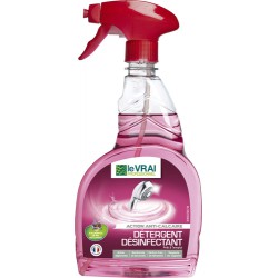 Détergent / Désinfectant - Sanitaire 5 en 1 - 750 ml - LE VRAI PROFESSIONNEL - Hygiène de la maison - DE-151332