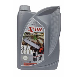 Huile super filante spéciale chaine tronconneuse - Bidon 2 l - X'OIL - Entretien outillage - D032E97B138B