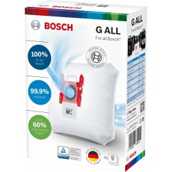 Sacs aspirateurs G ALL PowerProtect - 4 sacs - BOSCH - Accessoires Aspirateur - BBZ41FGALL