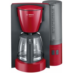 Cafetière à  filtre - Comfortline - 1.25 L - 1200 Watts - TKA6A044 - Rouge - BOSCH - Cafetières - TKA6A044