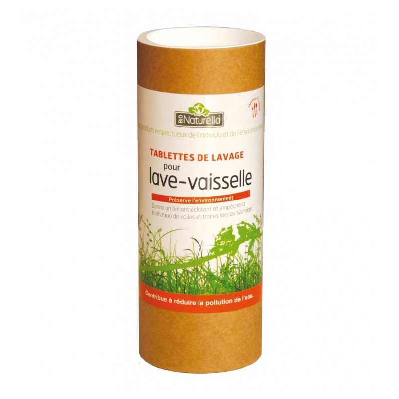 Tablettes de lavage pour lave vaisselle - 28 tablettes - BIO NATURELLA - Entretien de la vaisselle - DE-207613