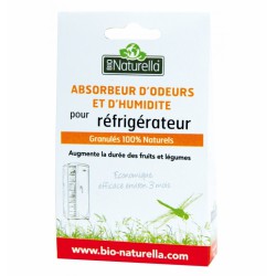 Absorbeur d'odeur et d'humidité pour réfrigirateur - BIO NATURELLA - Désodorisant - DE-503482