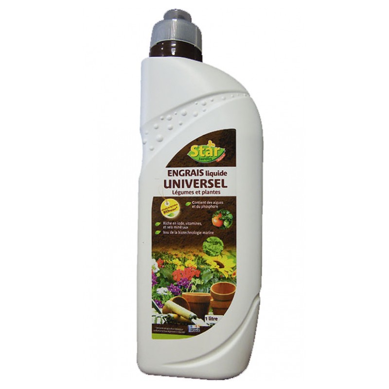 Engrais liquide universel - Bio - 1 L - STAR - Engrais et activateur - DE-717660