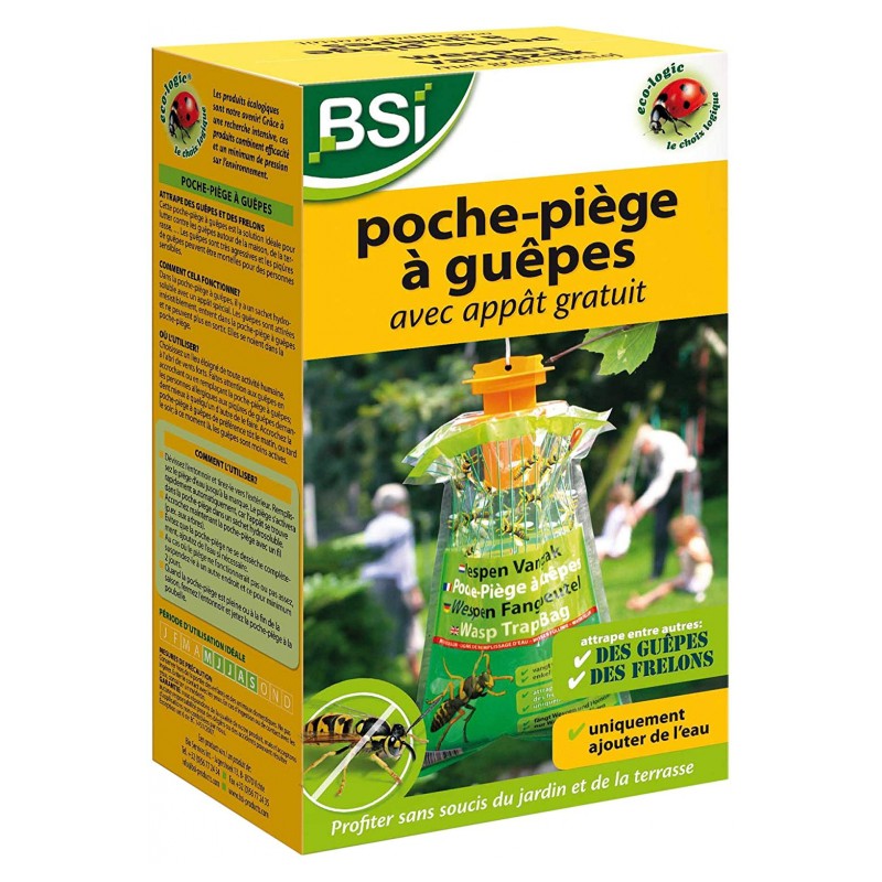 Poche-piège à  guêpes avec appâts - BSI - Insectes volants - 408922D