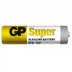 Pile alcaline - High Voltage - Ultra spéciale - 12V - 27AF - GP - Pile classique - DE-273896