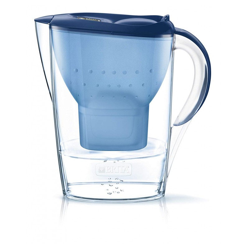 Carafe filtrante - Fill & enjoy Style - Marella - Bleu - 2.4 L - BRITA - Carafes filtrantes et accessoires - DE-150524