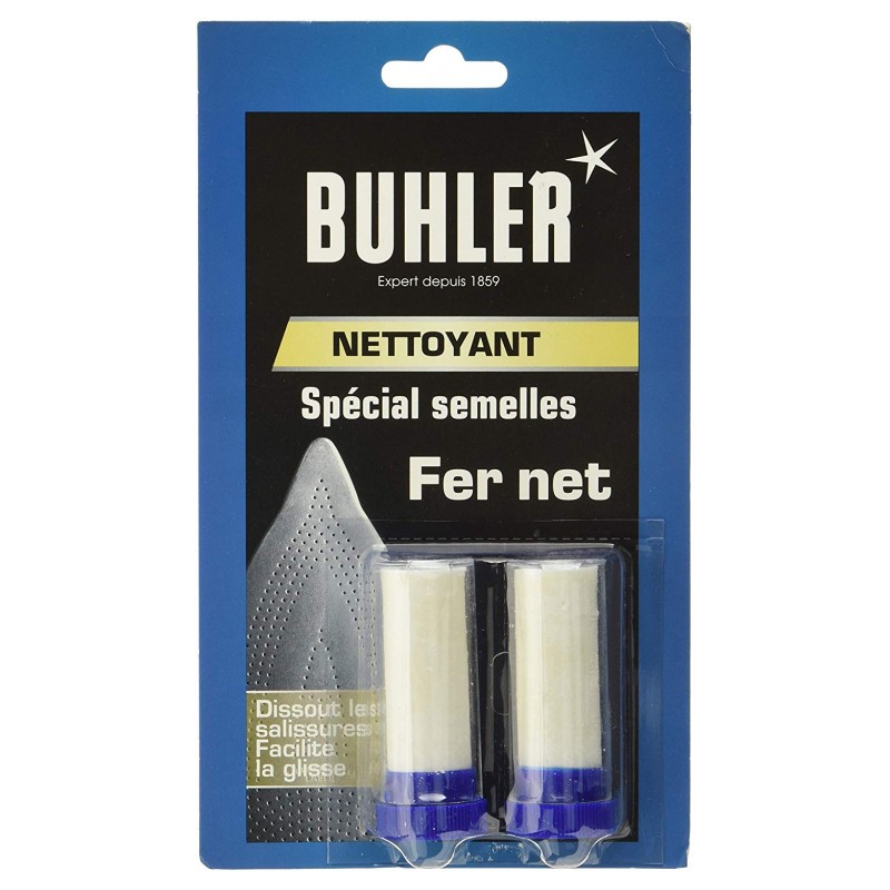 Stick nettoyant semelle fer à  repasser - Lot de 2 - BUHLER - Entretien électroménager - DE-514075