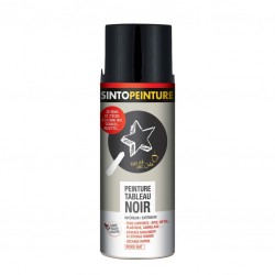 Peinture tableau noir - Tous supports - Noir - 400 ml - SINTO - Peinture aérosol - 925660S