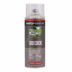 Sous-couche et apprêt - Pour plastique et PVC - 400 ml - SINTO - Peinture aérosol - 140509